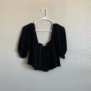 Urban bell sleeve blouse